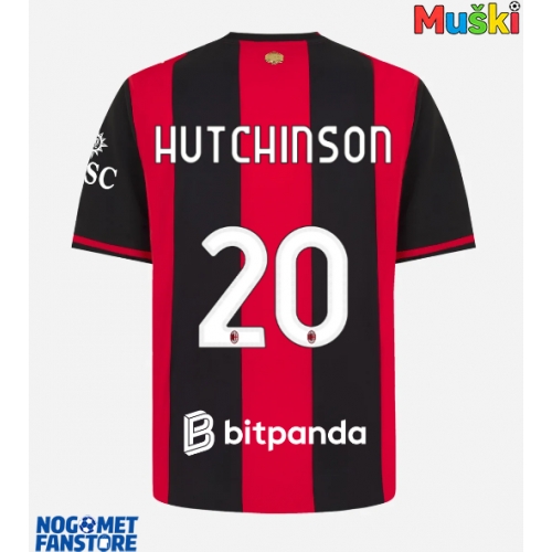 AC Milan Omari Hutchinson #20 Domaci Dres 2026-27 Kratak Rukav